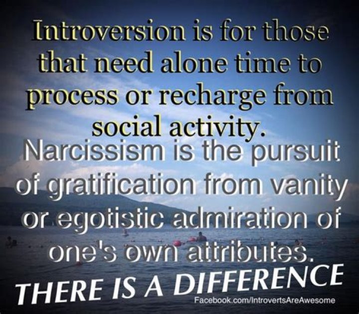 Are introverts just narcissists?