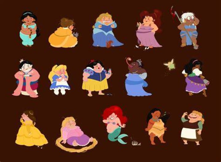 Are there any fat Disney Princesses?
