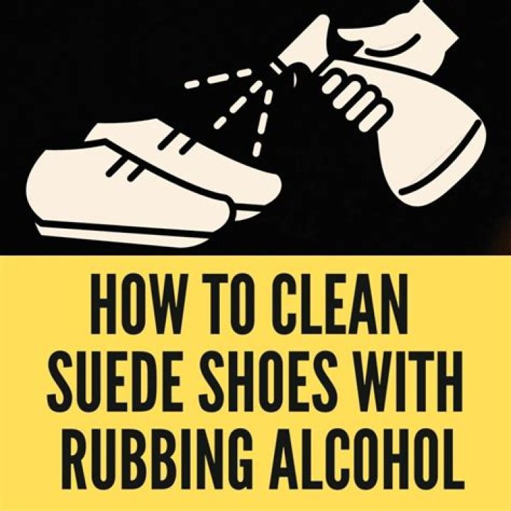 Can alcohol clean shoes?