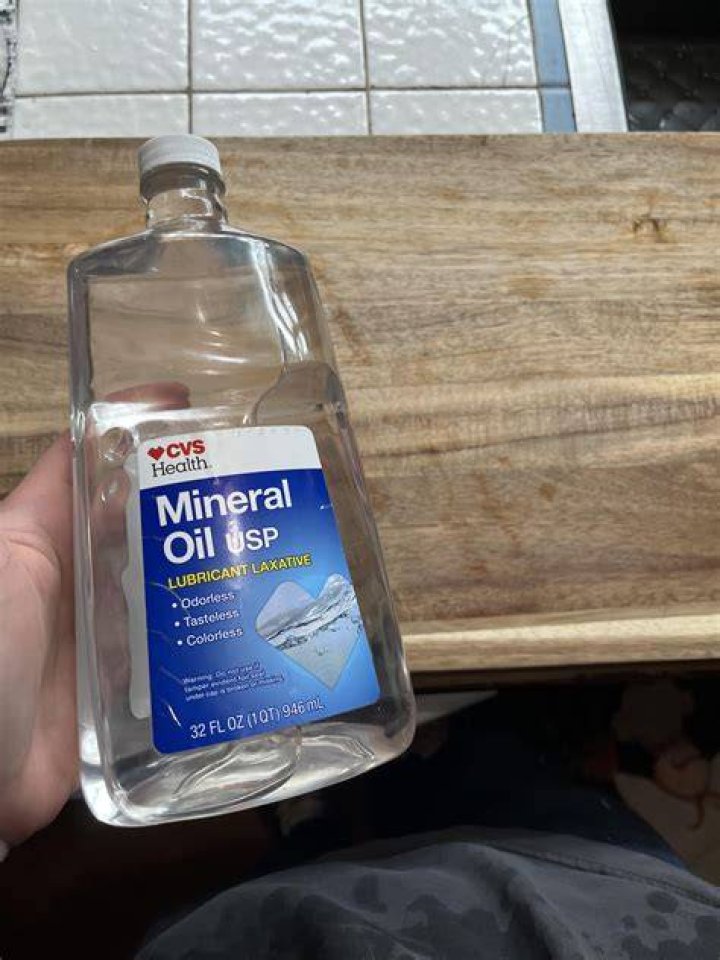Can I use regular mineral oil on my cutting board?