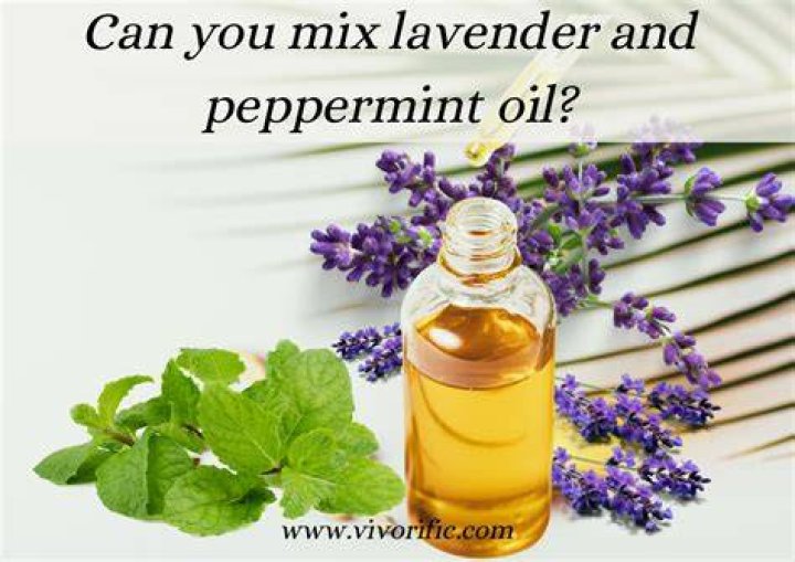 Can you mix peppermint and lavender essential oils?