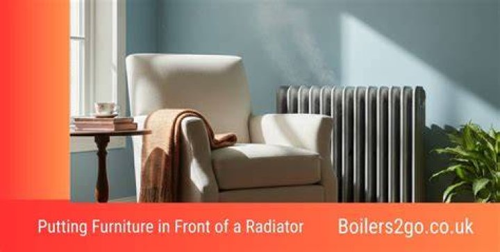 Can you stand furniture in front of a radiator?