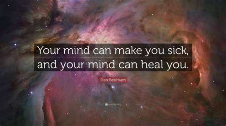 Can your mind make you sick?