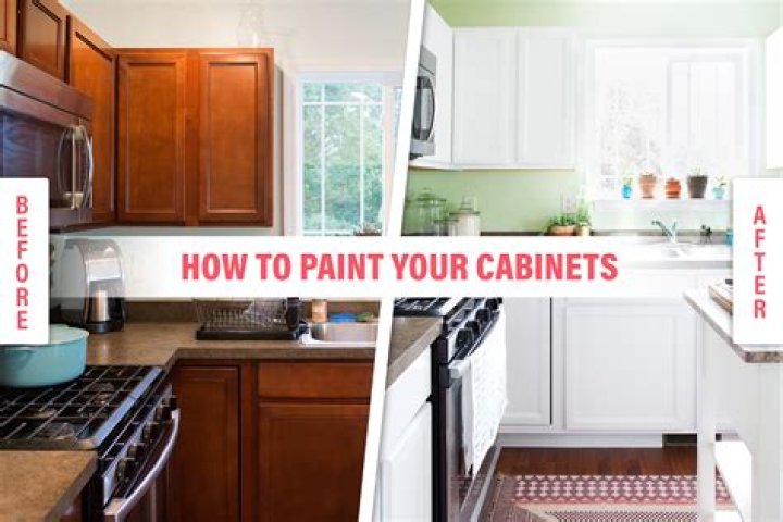 Do you have to strip paint before repainting cabinets?