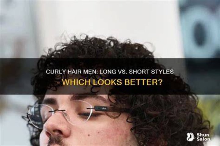 Does curly hair look better long or short?