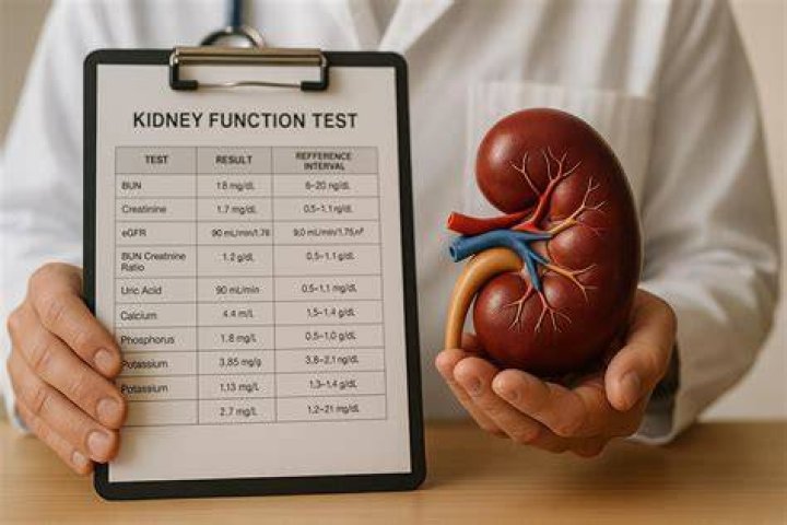 How do hospitals test kidney function?