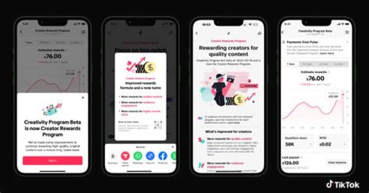 How do I claim money from TikTok?