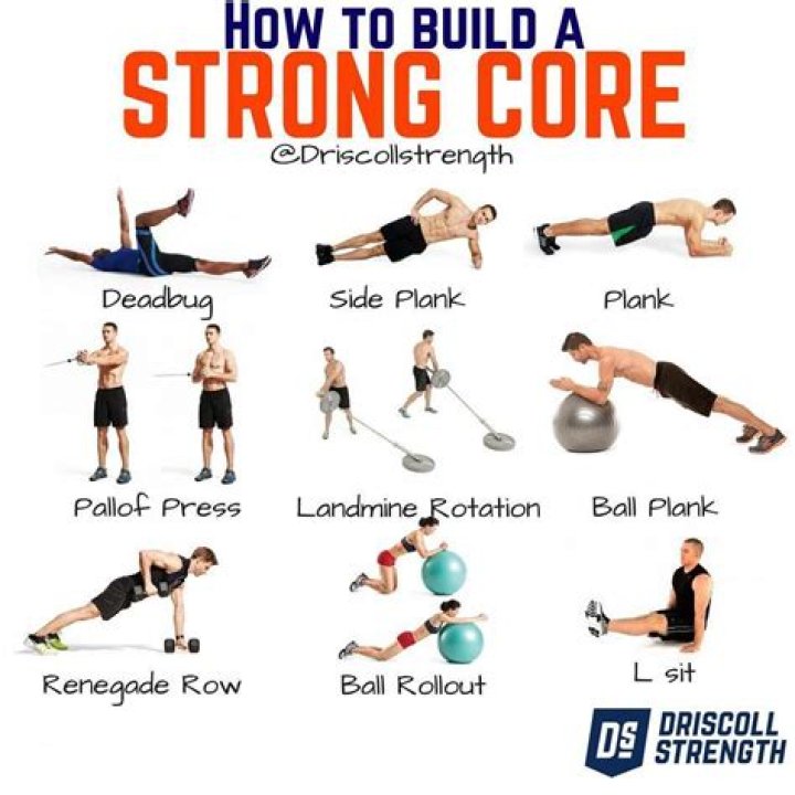 How do I strengthen my core without weights?