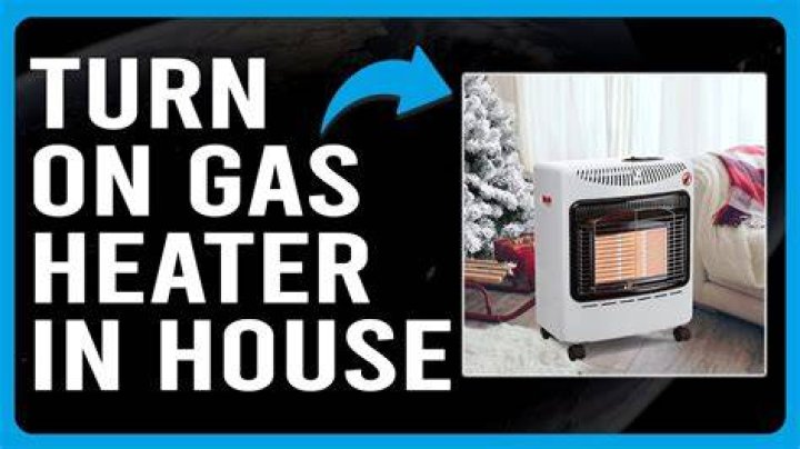 How do I turn my heater on for the first time?