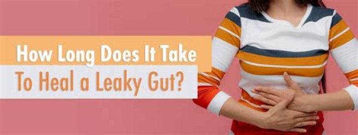 How long does it take to heal the gut?