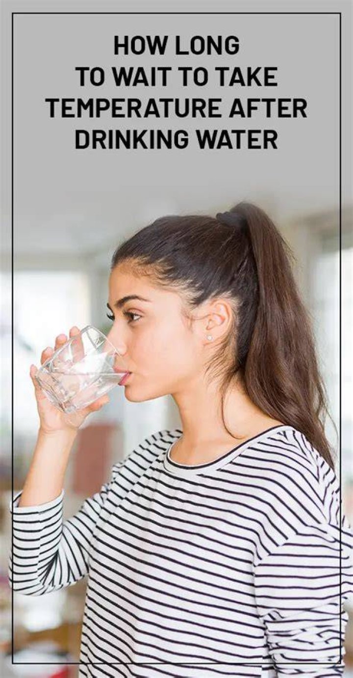How long should you wait to lay down after drinking water?