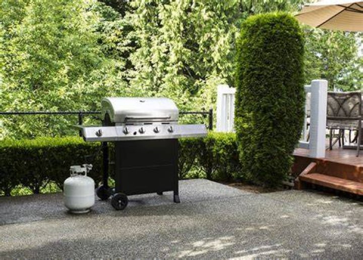 Is it safe to keep propane grill in garage?