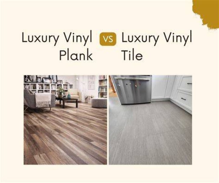 Is luxury vinyl plank the same as luxury vinyl tile?