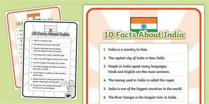 What are 10 facts about India?