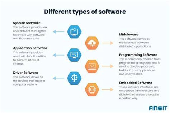 What are the 2 types of software?