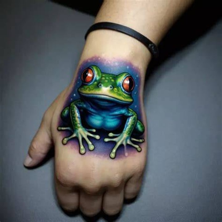 What does a frog tattoo mean?