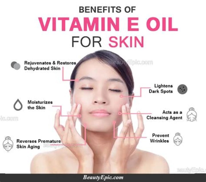 What does coconut oil and vitamin E do to your face?