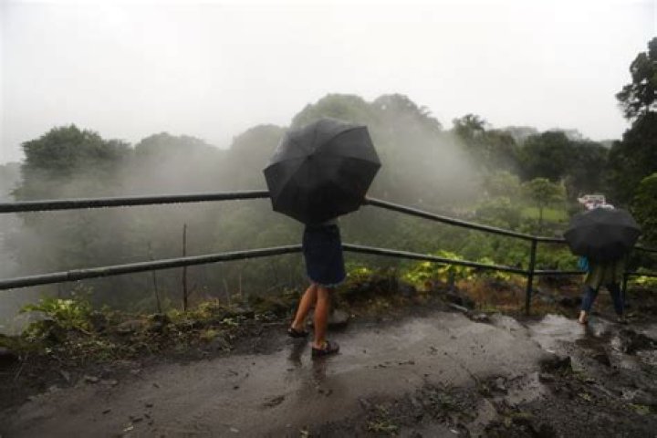 What is the longest it's ever rained?