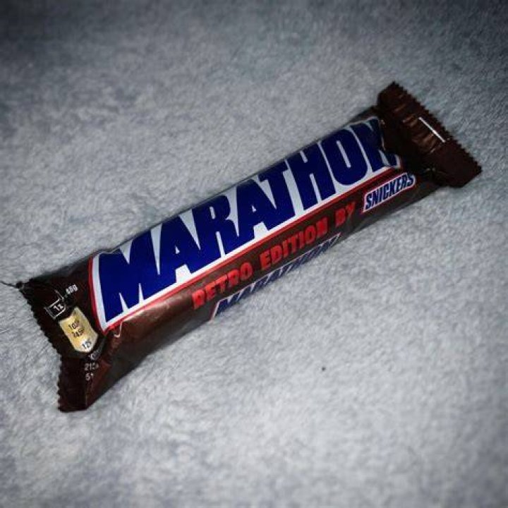 What was in a marathon bar?