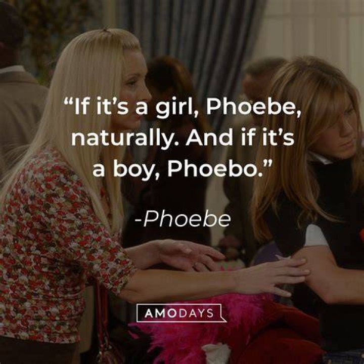 What was Phoebe's fake name in Friends?