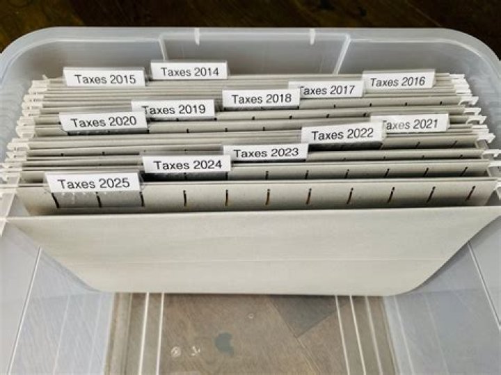 Where should I store my tax documents?