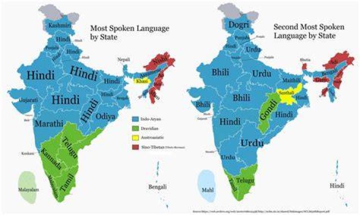 Which Indian language is spoken in many countries?