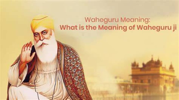 Who started the word Waheguru?