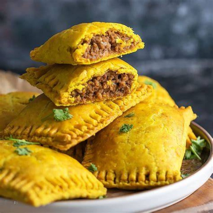 Why are Jamaican patties yellow?
