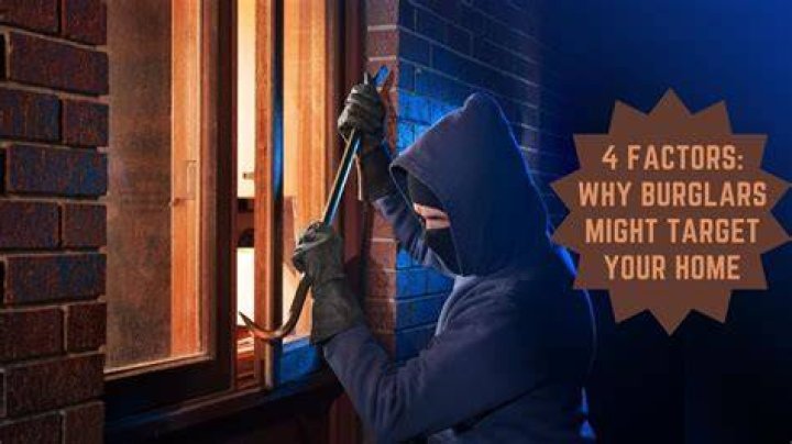 Why do burglars knock on the door?
