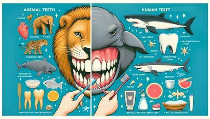 Why don t animals have to brush their teeth?